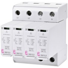 Ограничитель перенапряжения ETITEC SM T12 300/12,5 (4+0, 4p, TNC-S) RC
