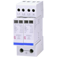 Ограничитель перенапряжения ETITEC V 2T3 255/5 (4+0)