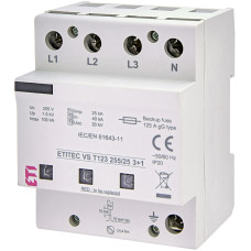 Ограничитель перенапряжения ETITEC VS T123 255/25 (3+1)