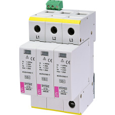 Ограничитель перенапряжения ETITEC C T2 440/20 (3+0) 3p, RC
