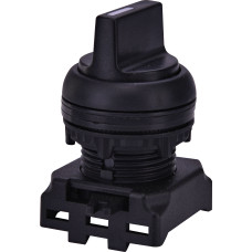 Вимикач поворотн. EGS2-S-C (2-х поз., без фікс. 0-1, 45°, чорний)