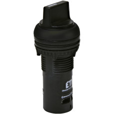 Переключатель поворотн. монобл. ECS3S-S30-20 (2NO, 3-х поз., без фикс. 1-0-2, 30°, черн.)