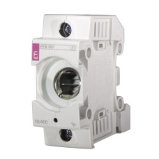 Держатель предохранителя PFB D01 1p LED (16А, E14)