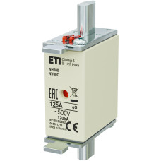 Предохранитель NH-000/gG 125A 500V KOMBI