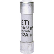 Предохранитель CH 10x38 gPV 12A 1000V (30kA)