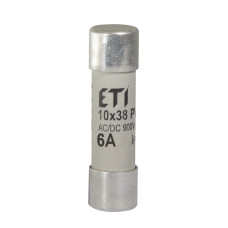 Запобіжник CH 10x38 gR 6A 900V (50kA AC)