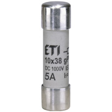Запобіжник CH 10x38 gPV  5A 1000V (30kA)