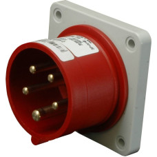 Вилка встроенная (силовой разъем) ERR-3253 IP44 (32A, 400V, 3P+N+PE)