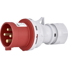 Вилка кабельная (силовой разъем) EV-3243 IP44 (32A, 400V, 3P+PE)