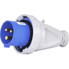 Вилка кабельная (силовой разъем) EVH-1632 IP67 (16A, 230V, 2P+PE)