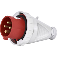 Вилка кабельная (силовой разъем) EVH-1643 IP67 (16A, 400V, 3P+PE)