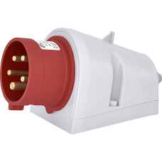Вилка настенная с реверсом фаз (силовой разъем) EPO-1653 IP44 (16A, 400V, 3P+N+PE)