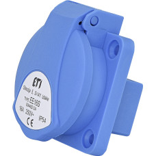 Розетка вбудована (силовий роз`єм) EE-16S  IP54 (16A, 250V, Schuko)