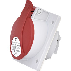 Розетка вбудована (силовий роз`єм) EE-1653  IP54 (16A, 400V, 3P+N+PE)