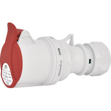 Розетка кабельная (силовой разъем) ES-3243 IP44 (32A, 400V, 3P+PE)