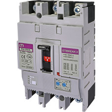 Авт. выключатель EB2 250/3L 250A (25kA, (0.63-1)In/(6-10)In) 3P