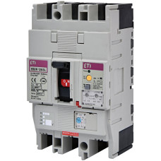 Авт. выключатель EB2R 125/3L 50A (25kA, (0.63-1)In/(12)In, с блоком УЗО) 3P