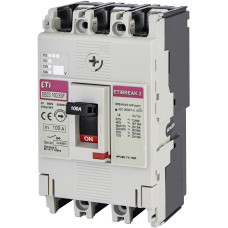 Авт. выключатель EB2S 160/3SF 100A (25kA, фикс./фикс.) 3P