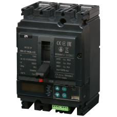 Авт. вимикач NBS-EC 100/3L LCD 100A (36kA, (0.4-1)In/(1.5-12)In) 3P