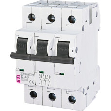 Автоматичний вимикач ETIMAT 10  3p D 40А (10 kA)