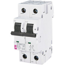 Автоматичний вимикач ETIMAT 10 DC 2p В 6A (6 kA)