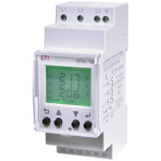 Многофункциональное реле контроля напряжения HRN-100 (3F, 2x5A_AC1)