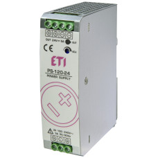 Блок питания PS-120-24 (Вход: 100-240V AC/140-340V DC; Выход: 24-28V DC/120W/5A)