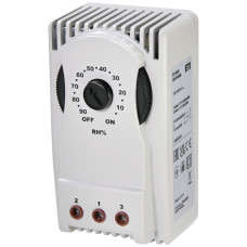 Гигростат EF-HGR (10-90% RH, 1CO, 5A, 120-240VAC)