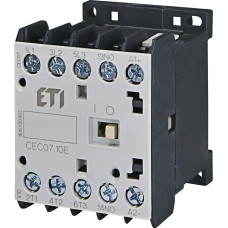 Контактор миниатюрный CEC 07.10 24V AC (7A; 4kW; AC3)