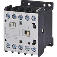 Контактор миниатюрный CEC 07.10 24V DC (7A; 3kW; AC3)