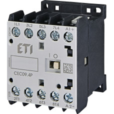Контактор мініатюрний  CEC 09.4P 230V АС (9A; 4kW; AC3) 4р (4 н.в.)