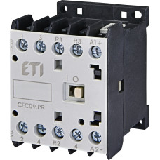 Контактор мініатюрний  CEC 09.PR 230V AC (9A; 4kW; AC3) 4р (2н.в.+2н.з.)