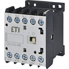 Контактор миниатюрный CEC 12.01-110V-50/60Hz (12A; 5,5kW; AC3)