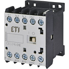 Контактор миниатюрный CEC 16.01-24V-50/60Hz (16A; 7,5kW; AC3)