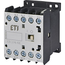 Контактор миниатюрный CEC 16.10-24V DC (16A; 7,5kW; AC3)