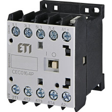 Контактор мініатюрний  CEC 16.4Р 24V DC (16A; 7,5kW; AC3) 4р (4 н.в.)