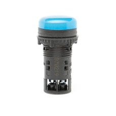 Лампа сигнальная LED матовая ELPI-240A-B 240V AC (синяя)
