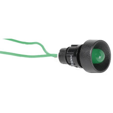 Лампа сигнальная LS LED 10G 230 (10мм, AC 230V, зеленая)