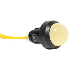 Лампа сигнальная LS LED 20 Y 230 (20мм, AC 230V, желтая)