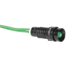 Лампа сигнальная LS LED 5G 230 (5мм, AC 230V, зеленая)