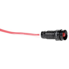 Лампа сигнальная LS LED 5 R 230 (5мм, AC 230V, красная)