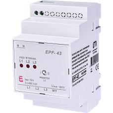 Реле автоматического выбора фаз EPF-43 230/400V (180V AC)