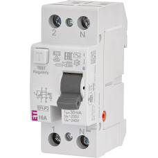 Реле дифференциальное (УЗО) 2р EFI-P2 16/0,03 тип AC (10кА)