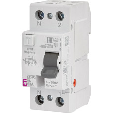 Реле дифференциальное (УЗО) 2р EFI-P2 63/0,03 NL тип A (10кА) (полюс Н зла)