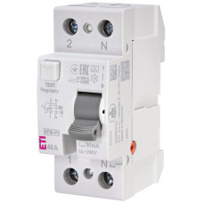 Реле дифференциальное (УЗО) 2р EFI6-P2 40/0,03 тип A (6кА)