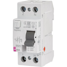 Реле дифференциальное (УЗО) 2р EFI6-P2 40/0,03 тип AC (6кА)