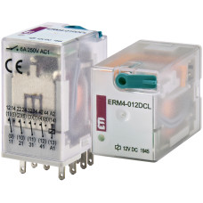 Электромеханическое реле ERM4-012DCL 4p