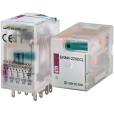 Электромеханическое реле ERM4-220 DCL 4p