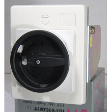 Рукоятка серо-черная для монтажа непосредственно на дверцу шкафа FMEE55 IP55