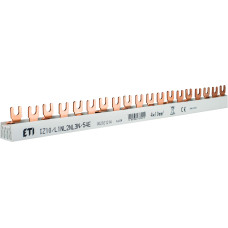 Шина питания IZ 10/L1NL2NL3N/54E (10мм2, 3P+N, 1.00м, Fork, 54mod.)